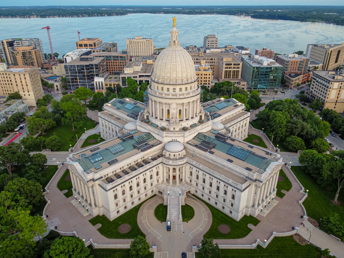 A state capitol building, where legislatures have begun writing digital assets into unclaimed property statutes