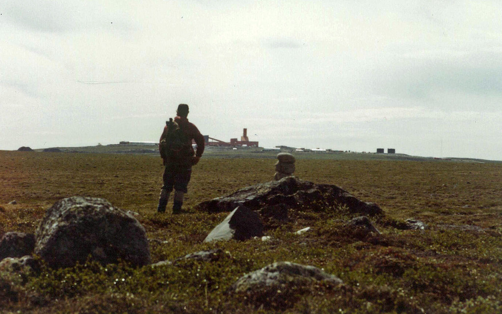 An open gold mine site, the kind of undeveloped reserve that backs in-situ gold tokens