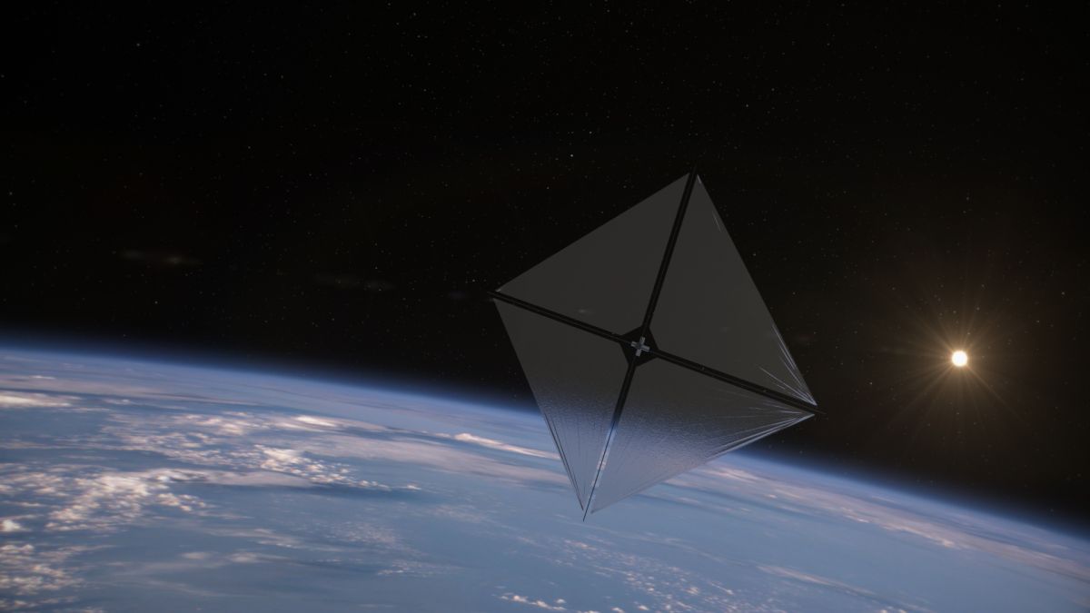 How Does the Composite Boom on NASA's Solar Sail Impact Space Travel and Maneuvering Capabilities?