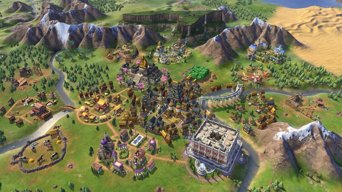 What features does Civilization VI offer on Nintendo Switch?